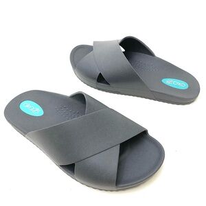 Okabashi Women’s Grey Cruise Slide Sandals